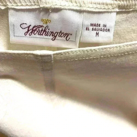 Worthington Cream Pullover Top Size M - Picture 6 of 6